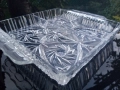 Полско кристално плато за разядки , снимка 3