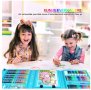 Детски комплект за рисуване - 208 части, снимка 1 - Рисуване и оцветяване - 43314555