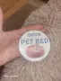 Пухкаво легло за животни, сиво, кръгло, 60 см, снимка 4