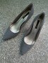 Дамски елегантни обувки Victoria Delеf, нови, с кутия, сиви, снимка 7