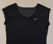 Nike DRI-FIT оригинален потник M Найк черен потник топ спорт тениска, снимка 2