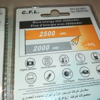 C.F.L.2500MAH NI-MH 2 КОМПЛЕКТА БАТЕРИИ-4БР ВНОС-GERMANY, снимка 9 - Батерии, зарядни - 28363575