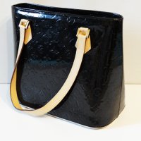 LOUIS VUITTON Amarante Monogram Vernis Houston Bag Дамска Луксозна Чантa, снимка 1 - Чанти - 39093096