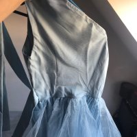 Светло синя рокля MegZ, XS размер, снимка 17 - Рокли - 37358889