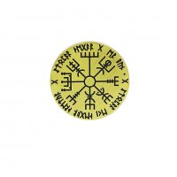 Викинг руна компас монета, снимка 2 - Нумизматика и бонистика - 39880697