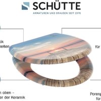 Schütte SUNSET SKY тоалетна седалка с плавно затваряне, снимка 3 - Други стоки за дома - 40307733