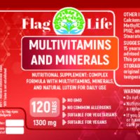 MULTIVITAMINS & MINERALS ▐ Мултивитамини и минерали ► комплексна формула с натурален Лутеин, 1300 mg, снимка 2 - Хранителни добавки - 43309058