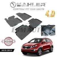 Гумени Стелки SAHLER 4D KIA SPORTAGE 2010 - 2015, снимка 1 - Аксесоари и консумативи - 43996241