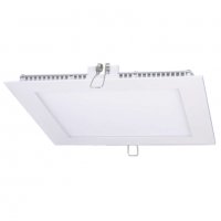 LED панел за вграждане - квадрат, 18 W бяла светлина с LED драйвер, снимка 2 - Лампи за таван - 39136176