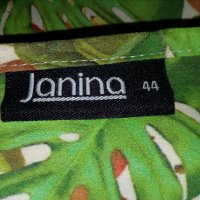 Janina EUR 44/ XL- Свежа  туника без ръкави за едра дама, снимка 6 - Корсети, бюстиета, топове - 32242330