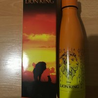 Метална бутилка за вода Цар Лъв/Lion King, снимка 1 - Анимации - 27792340