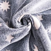 Magic Blanket Детско Розово/Сиво светещо в тъмното плюшено одеяло , снимка 7 - Спално бельо и завивки - 38618727