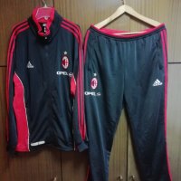 AC Milan 1999/2000 Adidas Vintage оригинален анцуг комплект долнище + горнище Милан Адидас Opel, снимка 1 - Спортни дрехи, екипи - 43090540