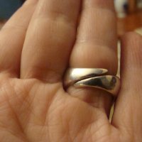 Внушителен сребърен пръстен с естествен оникс , снимка 6 - Пръстени - 26591300