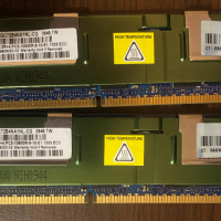 Продавам памет Nanya 4GB DDR3 PC3-10600R 1333Mhz ECC за сървър NT4GC72B4NA1NL-CG, снимка 1 - RAM памет - 36450053