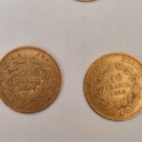 10 златни франка Наполеон , снимка 4 - Нумизматика и бонистика - 43700547