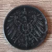 Германия 5 пфенига 1917 година  с106, снимка 2 - Нумизматика и бонистика - 39638266