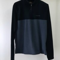 Pierre Cardin - Мъжко поларено горнище с цип Zip Fleece, размер - L ., снимка 2 - Спортни дрехи, екипи - 39606108