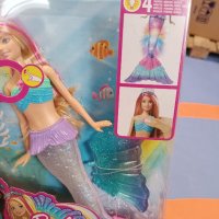 Barbie светеща русалка, снимка 3 - Кукли - 44079601