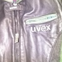 Uvex марково яке естествена кожа моторни спортове размер 40-М, снимка 4 - Други спортове - 40335095