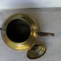 Месингово чайниче сувенир от месинг, снимка 5 - Други ценни предмети - 37494124