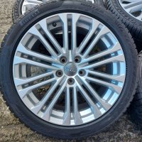 4бр.Алуминиеви джанти 18ки с гуми за AUDI Sline 5x112, снимка 4 - Гуми и джанти - 40499720