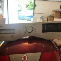 Продавам перфектна управляваща платка с предният панел за пералня Beko WMY 71283 LMSB2 7kg, снимка 1 - Перални - 28703730
