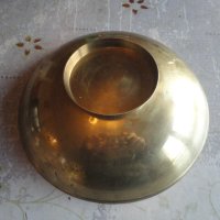 Уникална бронзова купа поднос с емайл , снимка 8 - Антикварни и старинни предмети - 43553160