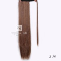 Прави опашки с велкро закрепване, снимка 3 - Аксесоари за коса - 28692624