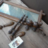 Стара дървена рамка , снимка 6 - Антикварни и старинни предмети - 43136154