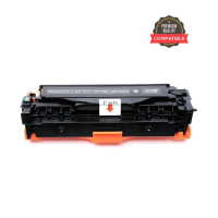 HP CC530A, 304A Black съвместима тонер касета (3.5K), снимка 3 - Консумативи за принтери - 44865411