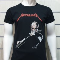 Нова мъжка тениска с дигитален печат на музикалната група METALLICA, снимка 14 - Тениски - 29050893