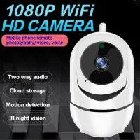 Wifi Смарт камера за вкъщи, FULL HD, 2MP 1080P, Auto Tracking , снимка 1 - HD камери - 26459069