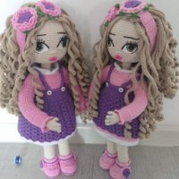 Плетени кукли по поръчка , снимка 3 - Кукли - 43847838