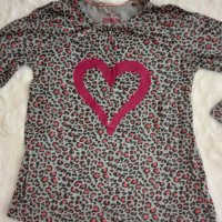 Lupilu Блуза сърце, 98-104см., снимка 1 - Детски Блузи и туники - 36829986