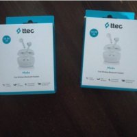  Безжични слушалки TTEC 2 броя, снимка 1 - Слушалки и портативни колонки - 43906212