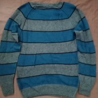 Мъжки пуловер ID Denim Размер L, снимка 2 - Пуловери - 43076916