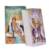 Tarot of Golden Wheel - карти Таро, снимка 5 - Други игри - 37369411