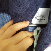 НАМАЛЕН - Dua Lipa & Pepe Jeans нов с етикет пуловер, снимка 10 - Блузи с дълъг ръкав и пуловери - 40312475