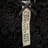 Черна блуза Stradivarius без ръкави., снимка 4 - Корсети, бюстиета, топове - 44014729