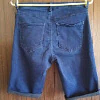 Дълги дънкови тъмносини еластични панталонки Only, снимка 3 - Къси панталони и бермуди - 32855682