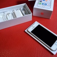 Apple iPhone 5S бял 16Gb Фабрично отключен Айфон телефон , снимка 2 - Apple iPhone - 38916326