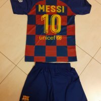 New Leo messi титулярен 18/19 сезон  комплект Барселона, снимка 2 - Футбол - 24902718
