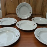Стар български порцелан чинии, снимка 2 - Антикварни и старинни предмети - 33413917