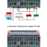 Цифров контролер за температура с 1 сензор, термостат, терморегулатор 12V, снимка 6 - Друга електроника - 37221498