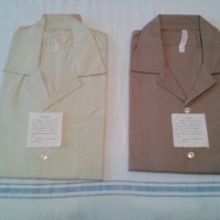 057. Мъжки ризи с къс ръкав по номера и цветове по 2 лв броя, снимка 3 - Ризи - 35586060