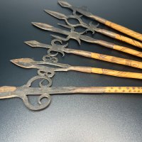Ковани африкански стрели №4794 , снимка 5 - Антикварни и старинни предмети - 43084901