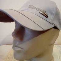 Сива памучна шапка Спорт, снимка 3 - Шапки - 28428239