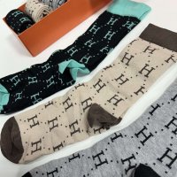  HERMES комплект чорапки с кутия, снимка 4 - Други - 21176937