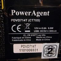 DVD плейър с два екрана  Power Agent PDVD714T, снимка 15 - Аксесоари и консумативи - 43059550